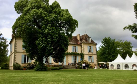 Chateau le Tour before the evening party