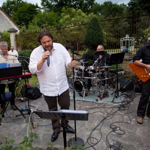 Wedding band sound check