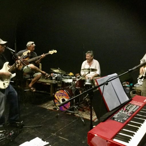 Purple Rock band practice