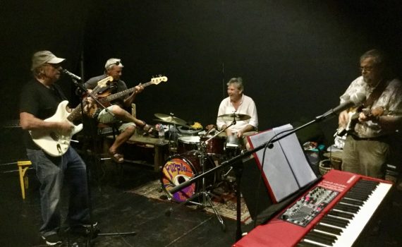 Purple Rock band practice