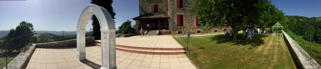 chateau du doux garden