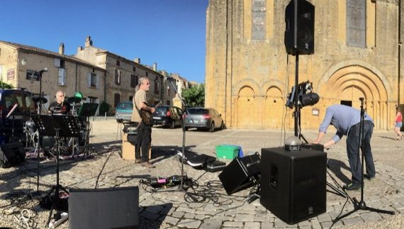 southwest cover band sound check
