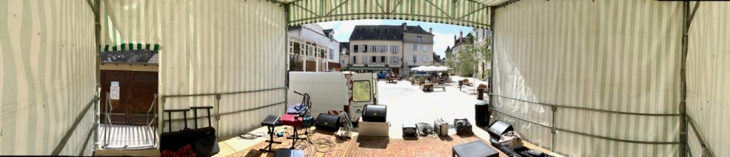 Argentat stage for Purple Rock