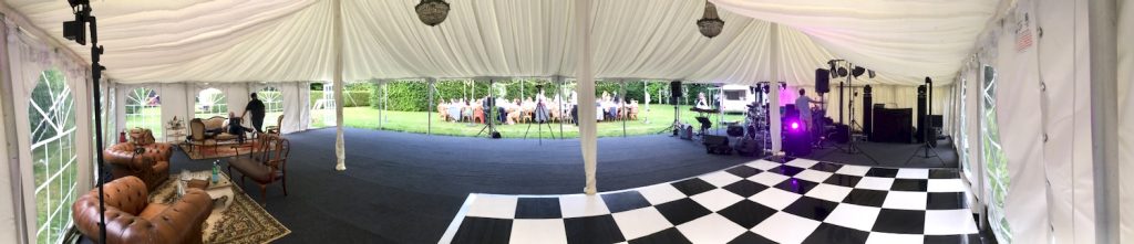 chateau de la durantie marquee panorama