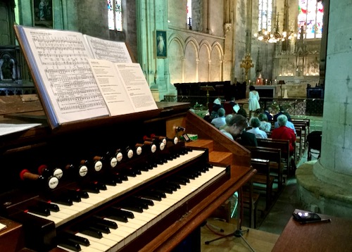 the organ in saint-emilion