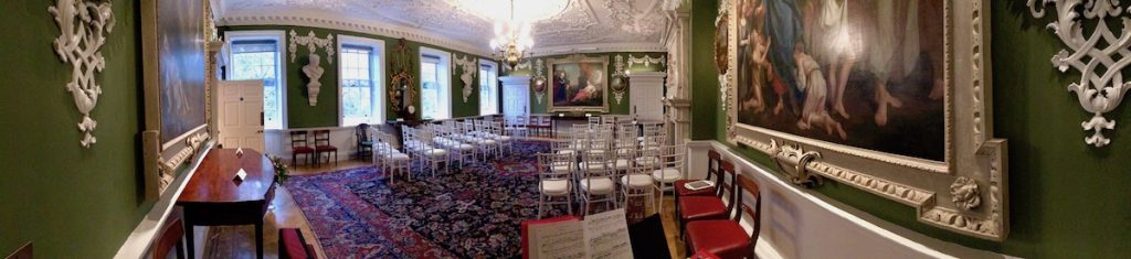 Wedding at the founding museum